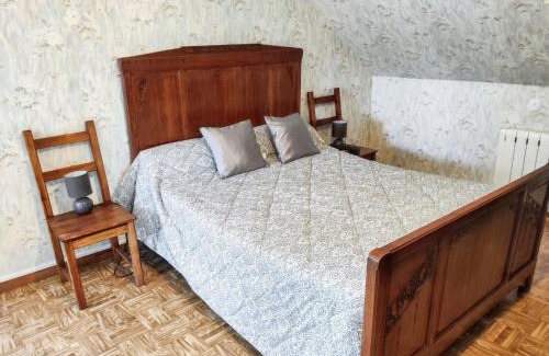 Lignieres-de-Touraine Casa | Chaleureuse Maison de Campagne avec Terrasse et Cheminée