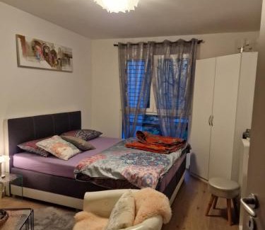Boudry Casa | Chambre aux bord de l'Areuse