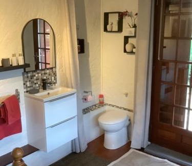 L'Isle-Jourdain Cama Y Desayuno | Chambre avec terrasse
