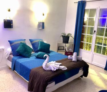 Cuxac-dʼAude Casa | Chambre Coté Terre & Coté Mer