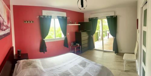 Bourg-Achard Cama Y Desayuno | Chambre d'hôtes avec accès privé