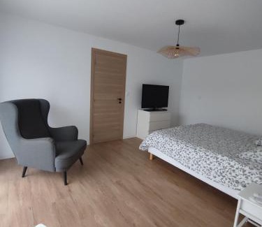 Mezeray Cama Y Desayuno | Chambre double avec salle de bain privée