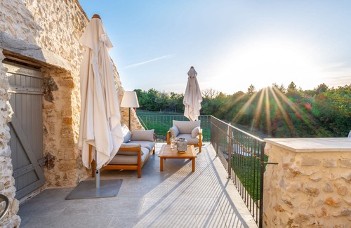Sault Cama Y Desayuno | Chambre et Table d Hôtes vue Ventoux