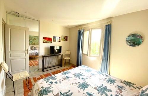 Saint-Quentin-la-Poterie Casa | Chambre avec vue