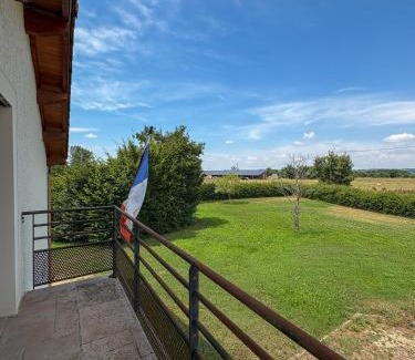 Montauban Casa | Chambre Séverine, Élégance avec balcon privé