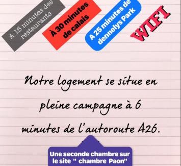 Ecques Casa | Chambre safari individuelle avec partie commune A 6min de l A26 et 15 min de stOmer, lumbres et aire sur la lys