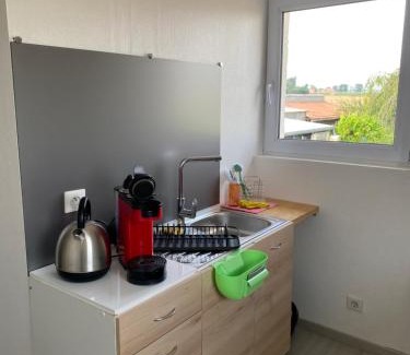 Ecques Casa | Chambre safari individuelle avec partie commune A 6min de l A26 et 15 min de stOmer, lumbres et aire sur la lys