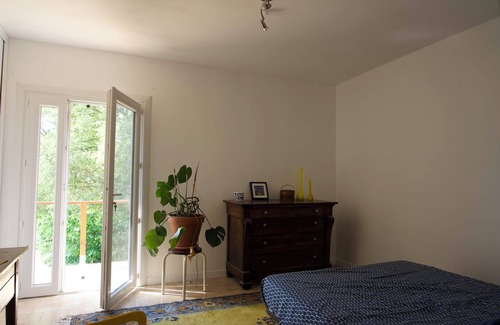 Quissac Cama Y Desayuno | Chambre Valentine - Ferme Noosphère