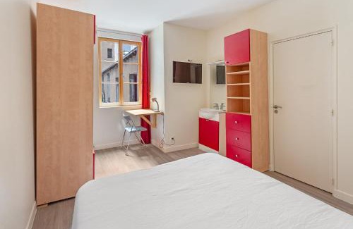 Decre-Cathedrale Apartamento | Chambres centre-ville avec espaces partagés - accessibles et abordables