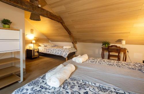 Bouzille Cama Y Desayuno | Chambres d'hôtes, table d'hôtes des Reinières proche La Loire à Vélo, 3 chambres 7 couchages