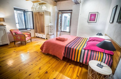 Touget Cama Y Desayuno | Chambres d'hôtes, Stella - Quiet former sheepfold with swimming pool and panoramic view