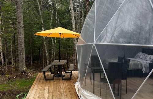 Chamcook Cabaña | Chamcook Dome(Priv.Big Hot Tub/Firepit/BBQ)