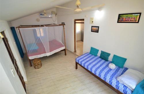 Patnem Apartamento | Chandrakant house River View Studio for 3 on Talpona