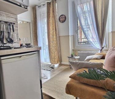 Poincare Apartamento | Charmant 2 pièces cozy avec balcon