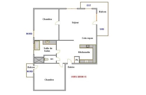 La Clusaz Apartamento | Charmant 3 pièces lumineux à La Clusaz - 6 pers - FR-1-304-62