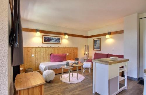 Plagne 1800 Apartamento | Charmant appartement 2 pièces proche commerces avec piscine - FR-1-455-219