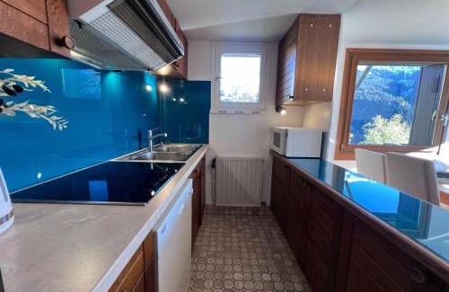La Clusaz Apartamento | Charmant appart 2 ch avec balcon et wifi à La Clusaz - FR-1-437-108