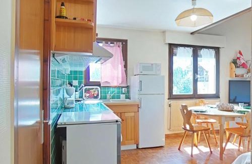 Le Grand-Bornand Apartamento | Charmant appart 3 pièces avec mezzanine et ascenseur, 6 pers, centre village, proche commerces, navettes - FR-1-241-138
