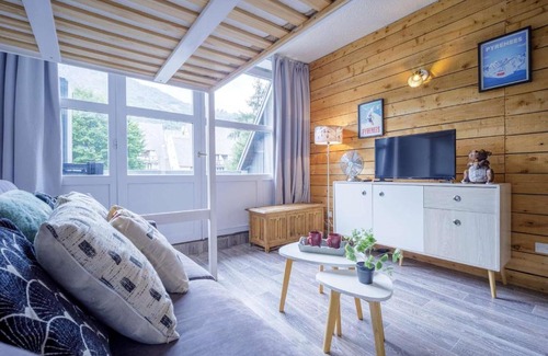 Saint-Lary-Soulan Apartamento | Charmant appart rénové 4 pers, sauna, piscine, proche thermes et télécabine - Saint-Lary Village - FR-1-296-435