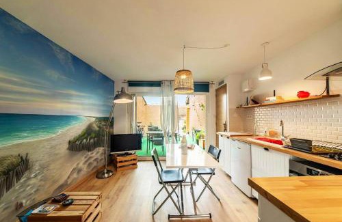Sigean Apartamento | Charmant appartement à Sigean - 23 m² - Climatisation