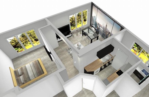 Nantes Sud Apartamento | Charmant appartement 1-4 personnes, proche centre avec parking