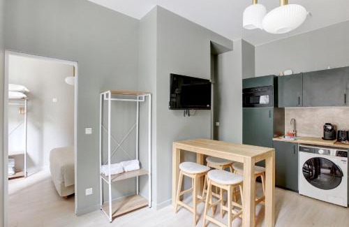L'Europe Apartamento | Charmant appartement 1BR - Village Batignolles
