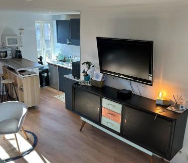 Guerande Apartamento | Charmant appartement 4 pers au centre des remparts