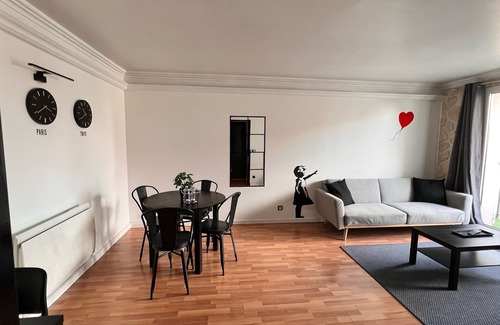 Arnouville Apartamento | Charmant Appartement Le Joyau Caché Proche Paris - CDG - Stade de France