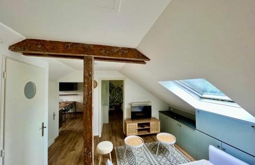 Thionville Apartamento | Charmant Apt White&Grey 3BR Proche Centre et Gare