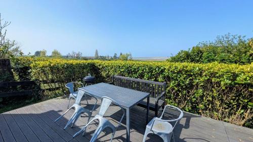 Regnezville-sur-Mer Casa | Charmant cottage normand avec vue panoramique sur la côte de Regnéville