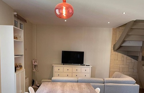 Hermanville-sur-Mer Apartamento | Charmant Duplex Vue sur Mer et Pieds Dans Leau