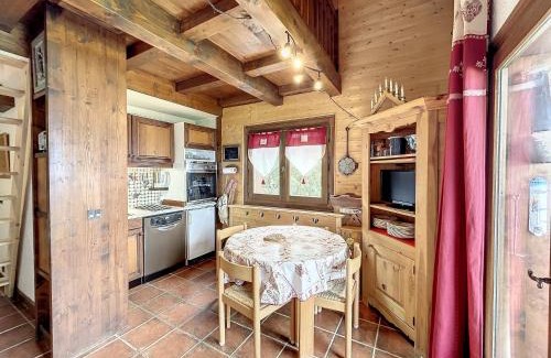 Combloux Apartamento | Charmant Duplex avec Mezzanine près du Téléski du Bouchet à Combloux - FR-1-560-11