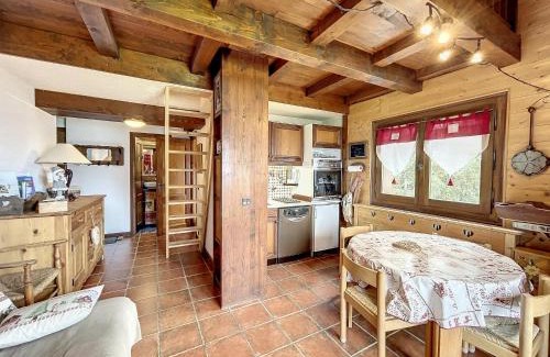 Combloux Apartamento | Charmant Duplex avec Mezzanine près du Téléski du Bouchet à Combloux - FR-1-560-11
