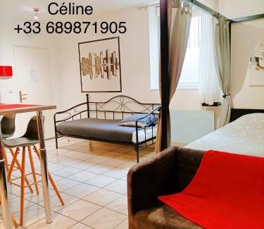 Chalons-en-Champagne Apartamento | Charmant studio proximité centre-ville et gare