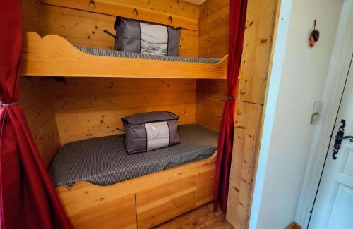 Beaufort Apartamento | Charmant studio 19m², idéal 3 pers, avec terrasse et parking, proche commerces et navette ski - FR-1-342-307