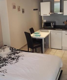 Aix-les-Bains Apartamento | Charmant studio 2* rdc+ terrasse & parking privé