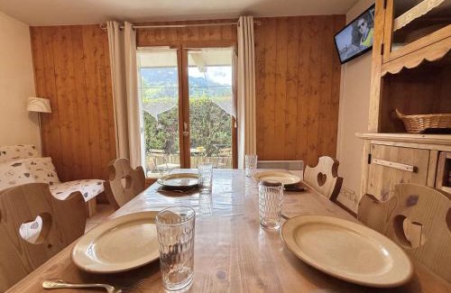 Praz-sur-Arly Apartamento | Charmant Studio Cabine à Praz-Sur-Arly, Ideal Pour 4 avec Parking, Proche Village et Remontées - FR-1-603-17