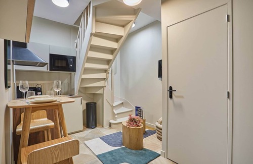 Notre Dame Apartamento | Charmant Studio Duplex Beaubourg Le Marais