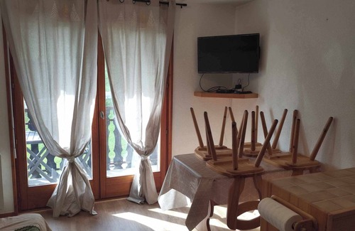 Saint-Jean-dʼAulps Apartamento | Charmant Studio vu sur la Montagne Pour 4 Personnes