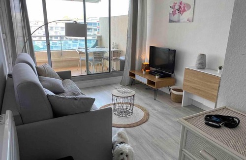 Carnon-Plage Apartamento | Charmant studio vue mer et port
