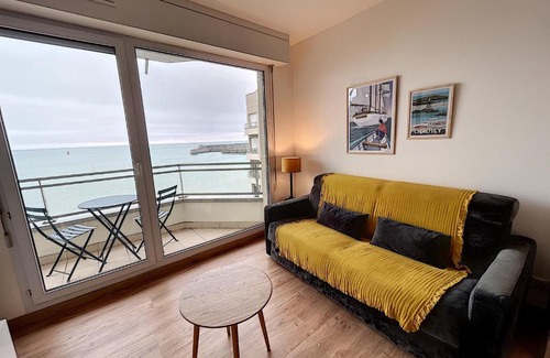 Granville Apartamento | Charmant T2 en front de mer, 4 pers., ascenseur, garage, Wi-Fi - FR-1-361-383