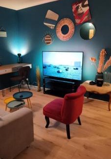 Roseraie - Orgemont Apartamento | Charmant T2 proche Château, Gare, UCO, Parking privé gratuit