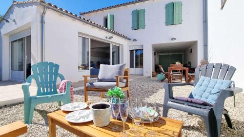 Le Bois-Plage-en-Re Villa | Charmante et récente villa à proximité du centre village