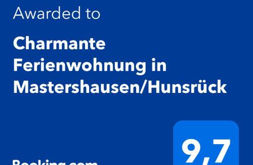 Mastershausen Apartamento | Charmante Ferienwohnung in Mastershausen/Hunsrück