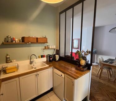 Saint-Bruno - Saint-Victor Apartamento | Charmante maison avec extérieur paisible, proche centre ville