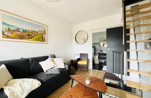 Annecy-le-Vieux Apartamento | Charmante maisonnette avec terrasse et jolie vue - 5 min à pied du lac