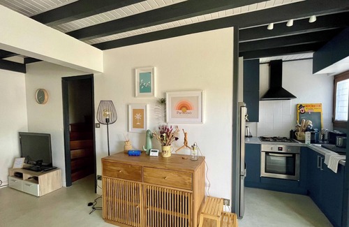 Mimizan-Plage Casa | Charmante Petite Maison 52m2 Avec Terrasse Aménagée 25 m2 et 1 Place de Parking