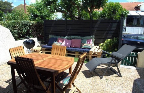 Mimizan-Plage Casa | Charmante Petite Maison 52m2 Avec Terrasse Aménagée 25 m2 et 1 Place de Parking