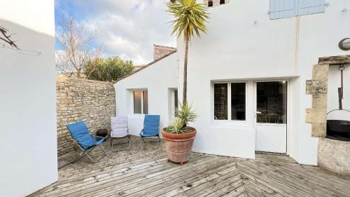 La Couarde-sur-Mer Villa | Charmante villa au centre de la Couarde avec cour