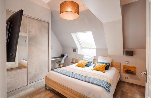 Saint-Senier-de-Beuvron Casa | Charme à la campagne avec spa